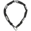 ABUS Antivol Catena 6806 à Clef - 110cm Black White -Vélos Série Boutique abus antivol catena 6806 a clef 110cm black white