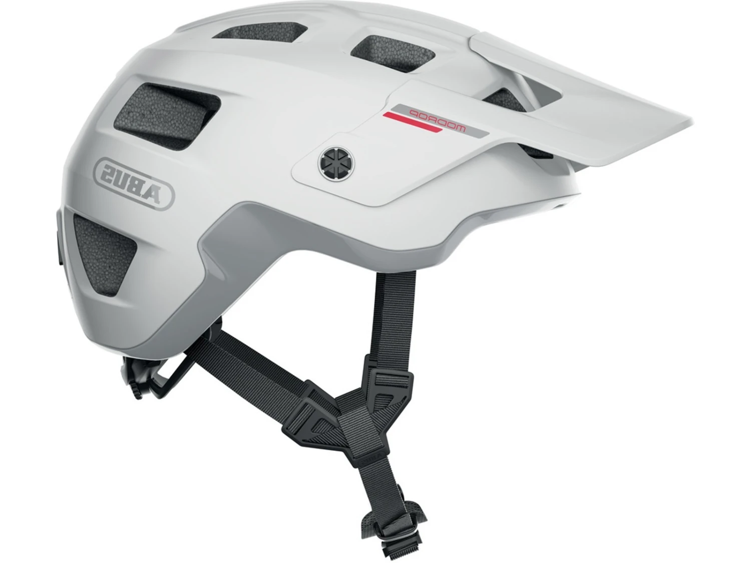 ABUS Casque VTT MoDrop Polar White 3 ABUS Casque VTT MoDrop Polar White