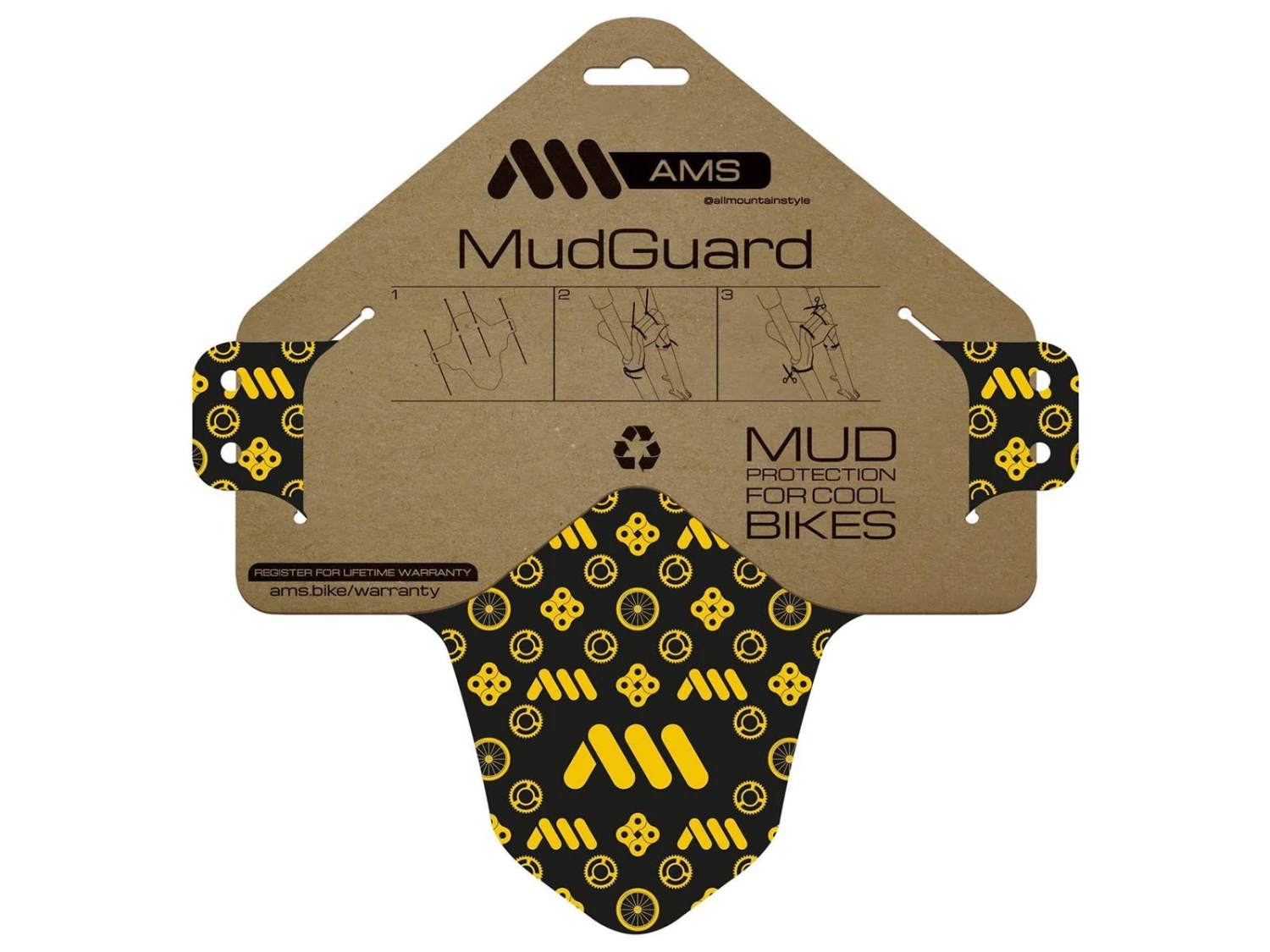 All-mountain-style AMS Garde Boue Avant Couture Mud Guard 3 All-mountain-style AMS Garde Boue Avant Couture Mud Guard