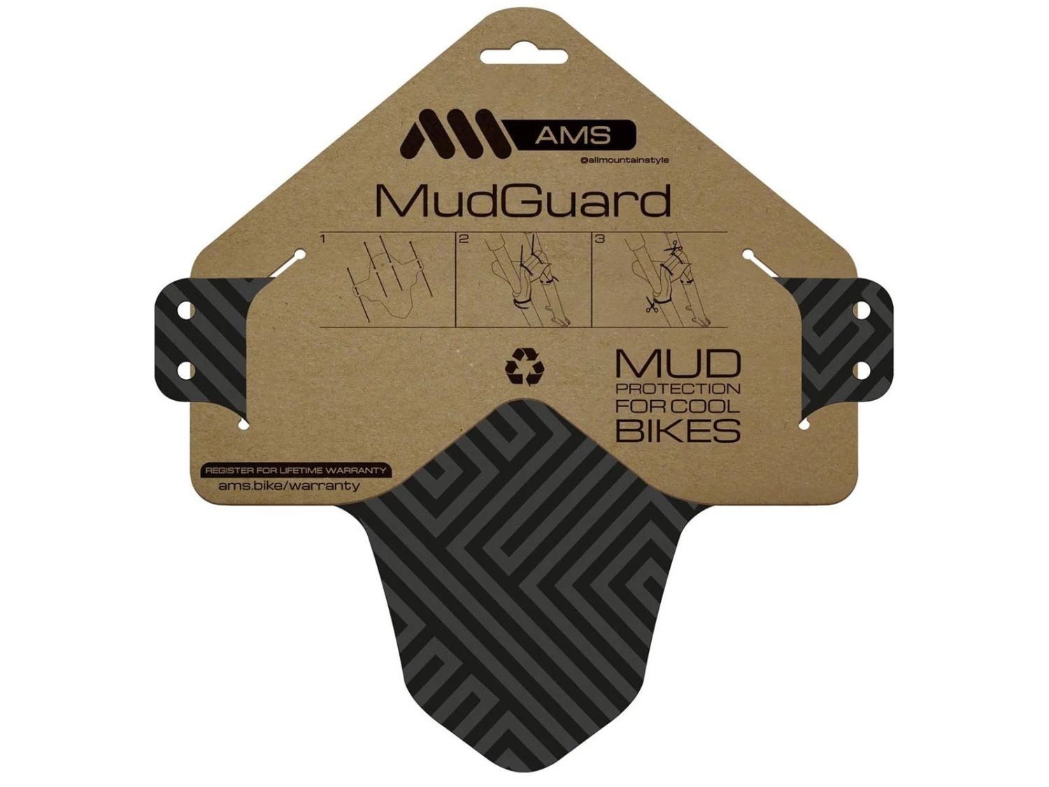 All-mountain-style AMS Garde Boue Avant Maze Mud Guard 3 All-mountain-style AMS Garde Boue Avant Maze Mud Guard