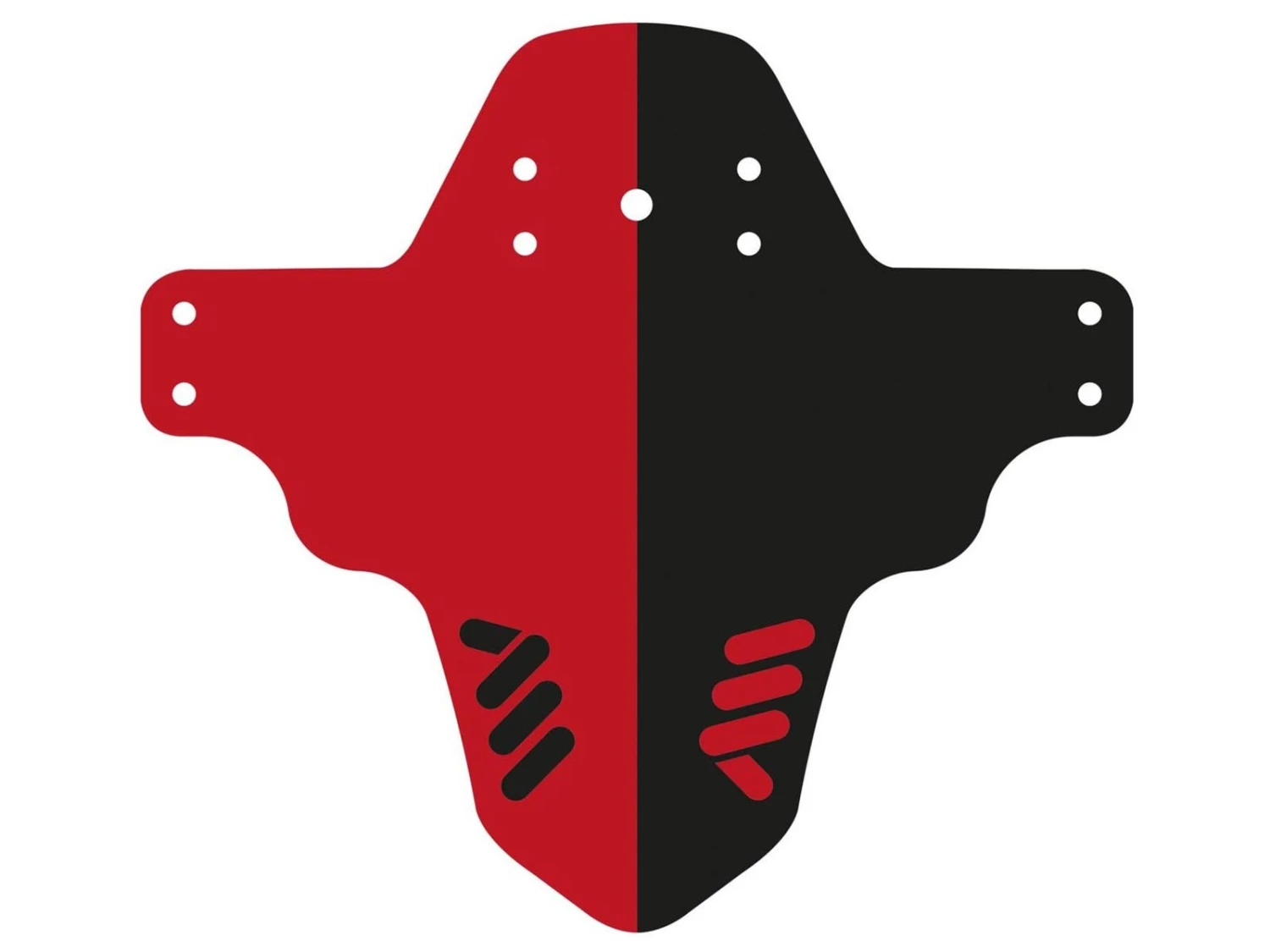 All-mountain-style AMS Garde Boue Avant Rouge Et Noir Mud Guard 4 All-mountain-style AMS Garde Boue Avant Rouge Et Noir Mud Guard – Image 2