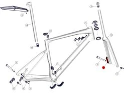 BMC Adaptateur étrier De Frein Roadmachine MY2021 30000715 -Vélos Série Boutique bmc adaptateur etrier de frein roadmachine my2021 30000715 1