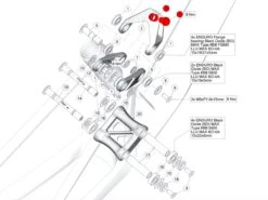 BMC Boulon N°7 Amortisseur Fourstroke / FS01 2023 - 30004133
