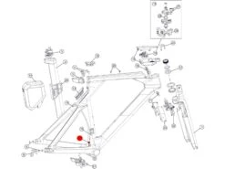 BMC Butées De Câble (10 Pièces) Dérailleur Avant Timemachine - 300835