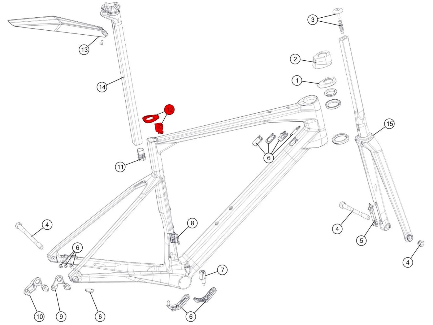 BMC Collier Tige De Selle Roadmachine 01 / 02 MY2020 - 302091 4 BMC Collier Tige De Selle Roadmachine 01 / 02 MY2020 - 302091 – Image 2