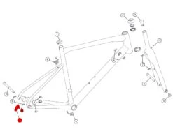 BMC Dropout 53 Patte De Dérailleur 300679 - Roadmachine X / RM 03 / URS AL -Vélos Série Boutique bmc dropout 53 patte de derailleur 300679 roadmachine x rm 03 urs al 1