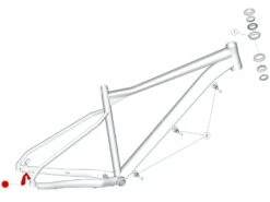 BMC Dropout 55 Patte De Dérailleur Blast 27 / Sportelite 301089 -Vélos Série Boutique bmc dropout 55 patte de derailleur blast 27 sportelite 301089 1