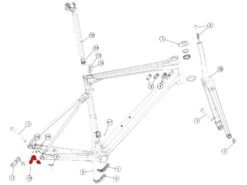 BMC Dropout 58 Patte De Dérailleur 301092 (standard) -Vélos Série Boutique bmc dropout 58 patte de derailleur 301092 standard 3