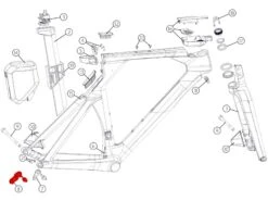 BMC Dropout 59 Patte De Dérailleur 301093 (direct-mount Shimano) -Vélos Série Boutique bmc dropout 59 patte de derailleur 301093 direct mount shimano 3