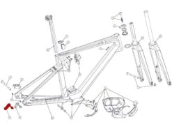 BMC Dropout 59 Patte De Dérailleur 301093 (direct-mount Shimano) -Vélos Série Boutique bmc dropout 59 patte de derailleur 301093 direct mount shimano 5