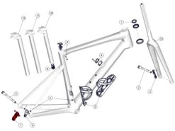 BMC Dropout 72 Patte De Dérailleur 30000701 - Teammachine SLR01 / SLR MY2021 (direct-mount Shimano) -Vélos Série Boutique bmc dropout 72 patte de derailleur 30000701 teammachine slr01 slr my2021 direct mount shimano 1