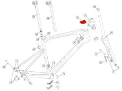 BMC Entretoise Basse Pour Roadmachine 02 MY2017 - 300718 -Vélos Série Boutique bmc entretoise basse pour roadmachine 02 my2017 300718 1