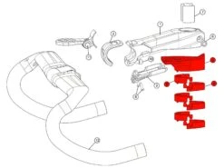 BMC Entretoises De Direction ICS01 / ICS01 Aero 301281 -Vélos Série Boutique bmc entretoises de direction ics01 ics01 aero 301281 1