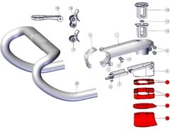 BMC Entretoises De Direction Topcone Set SLR01 (ICS2 / ICS Carbon) -Vélos Série Boutique bmc entretoises de direction topcone set slr01 ics2 ics carbon 2