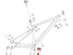 BMC Guide Chaîne 15-M4 Pour Teamelite 01/02 Dès 2016 - 222786
