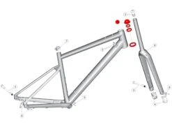 BMC Jeu De Direction URS AL / Roadmachine X AL Headset 30002030