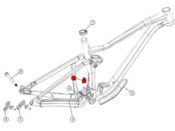 BMC Patte De Dérailleur Avant Speedfox AL - 301209
