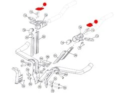 BMC Plaques Des Extensions V-Cockpit TM01 - 300834