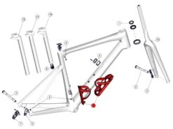 BMC Porte-bidons Aéro Pour Teammachine SLR Et SLR01 -Vélos Série Boutique bmc porte bidons aero pour teammachine slr et slr01 1