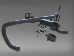 BMC Potence ICS2 80, 90, 100, 110, 120, 130, 140mm Ø1.1/8” Ø31,8mm -12,5° -Vélos Série Boutique bmc potence ics2 80 90 100 110 120 130 140mm o118 o318mm 125 7