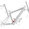 BMC Support De Dérailleur Avant Et Couvercle Kaius KAS01 - 30004027 -Vélos Série Boutique bmc support de derailleur avant et couvercle kaius kas01 30004027