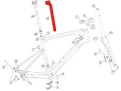 BMC Tige De Selle Roadmachine 01/02 MY2017 Carbone - 300814 - 300640 -Vélos Série Boutique bmc tige de selle roadmachine 0102 my2017 carbone 300814 300640 2