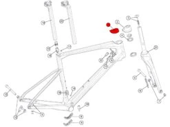 BMC Topcone Bas 18mm Roadmachine 01 (MY17/18/19) 300712 -Vélos Série Boutique bmc topcone bas 18mm roadmachine 01 my171819 300712 1