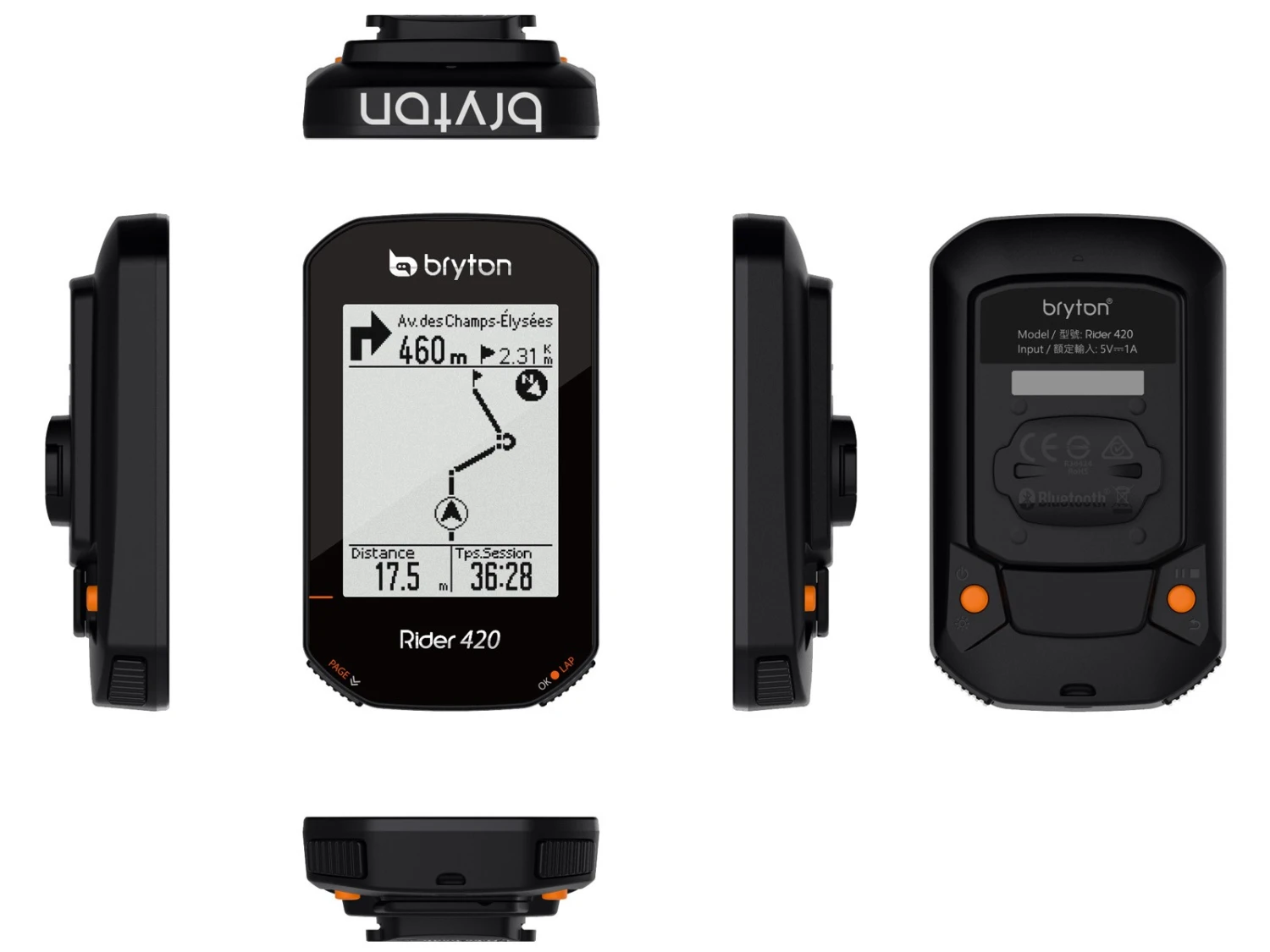 BRYTON GPS Rider 420T + Ceinture Cardio + Capteur Cadence 7 BRYTON GPS Rider 420T + Ceinture Cardio + Capteur Cadence – Image 5