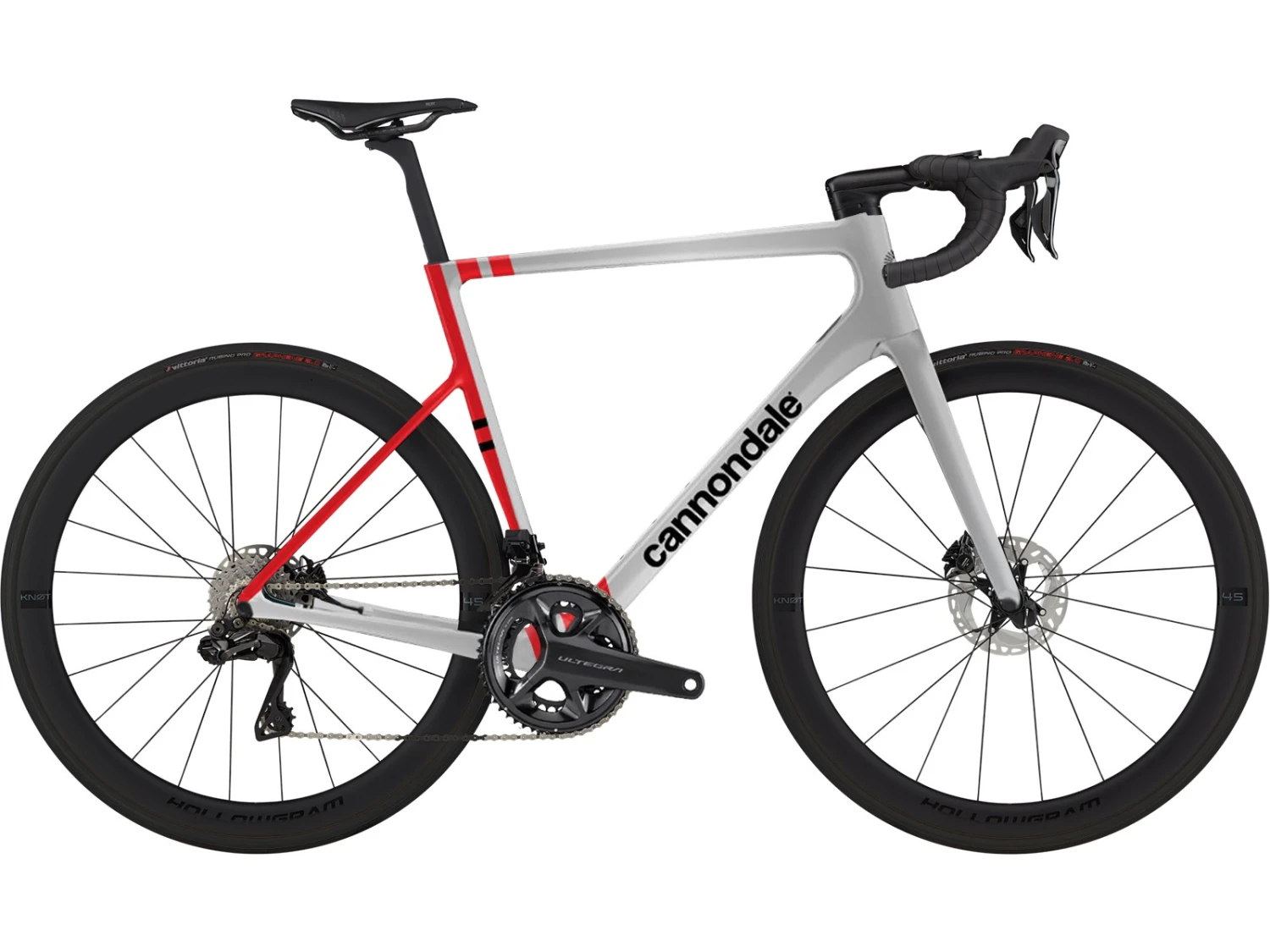 CANNONDALE SuperSix Evo Carbon Ultegra Di2 Mercury Silver / Rally Red 2022 3 CANNONDALE SuperSix Evo Carbon Ultegra Di2 Mercury Silver / Rally Red 2022