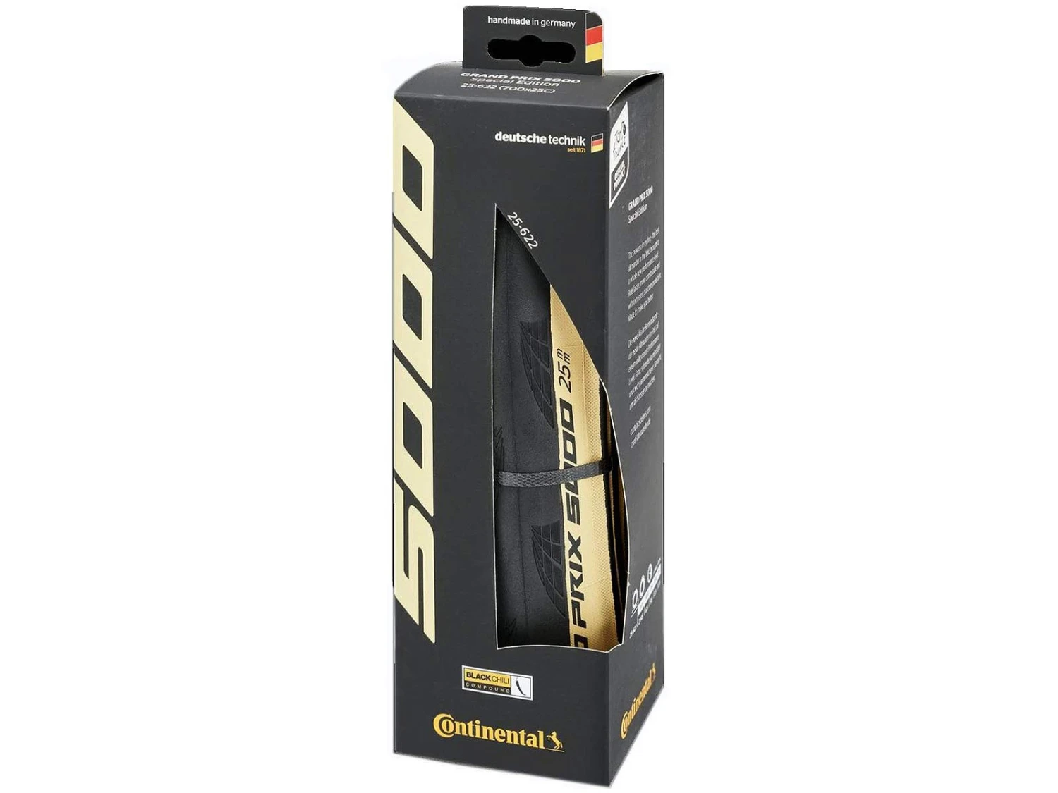 CONTINENTAL Pneu GP 5000 Beige (Grand Prix 5000 LTD TDF) 700x25c 700x28c 5 CONTINENTAL Pneu GP 5000 Beige (Grand Prix 5000 LTD TDF) 700x25c 700x28c – Image 3