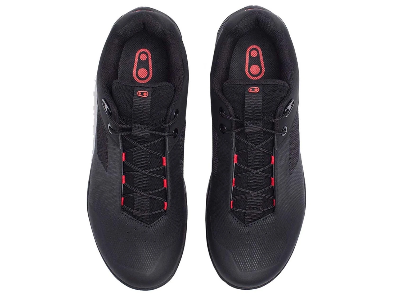 CRANKBROTHERS Chaussures VTT Mallet Lace Clip-in Noir Rouge 6 CRANKBROTHERS Chaussures VTT Mallet Lace Clip-in Noir Rouge – Image 4