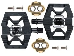 CRANKBROTHERS Double Shot 1 Pédales Automatiques Noires -Vélos Série Boutique crankbrothers double shot 1 pedales automatiques noires 1