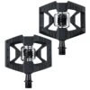 CRANKBROTHERS Double Shot 1 Pédales Automatiques Noires -Vélos Série Boutique crankbrothers double shot 1 pedales automatiques noires