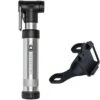 CRANKBROTHERS Gem Mini-pompe Silver + Support Cadre Vélo