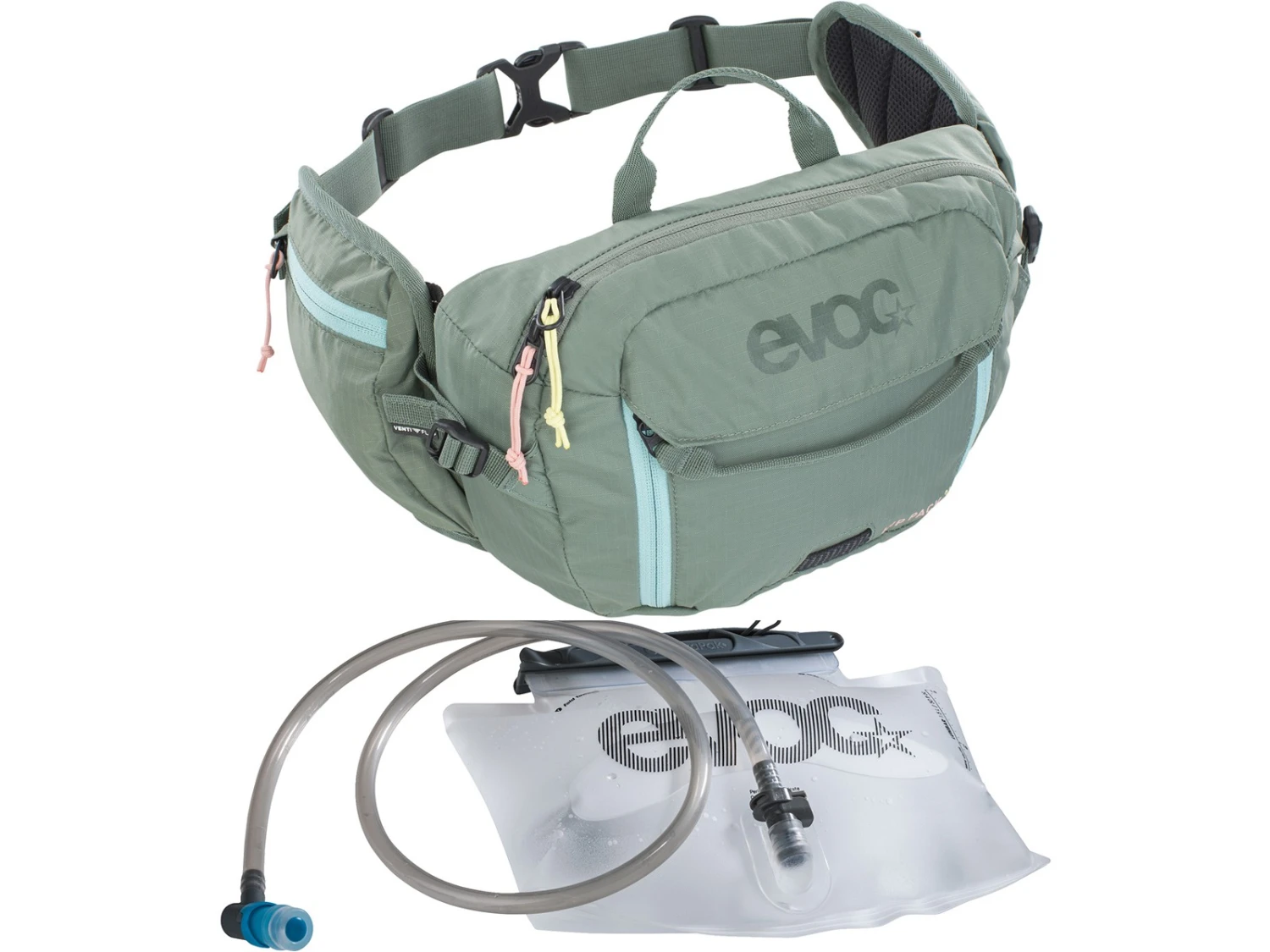 EVOC Sac Banane Hip Pack 3 Litres + Poche D'eau 1,5 Litres 10 EVOC Sac Banane Hip Pack 3 Litres + Poche D'eau 1,5 Litres – Image 8