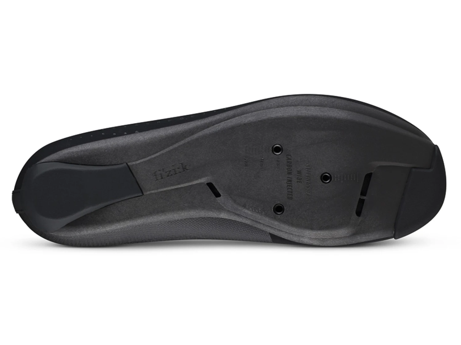FIZIK Tempo Overcurve R4 Wide Black/black Chaussures Vélo De Route 6 FIZIK Tempo Overcurve R4 Wide Black/black Chaussures Vélo De Route – Image 4