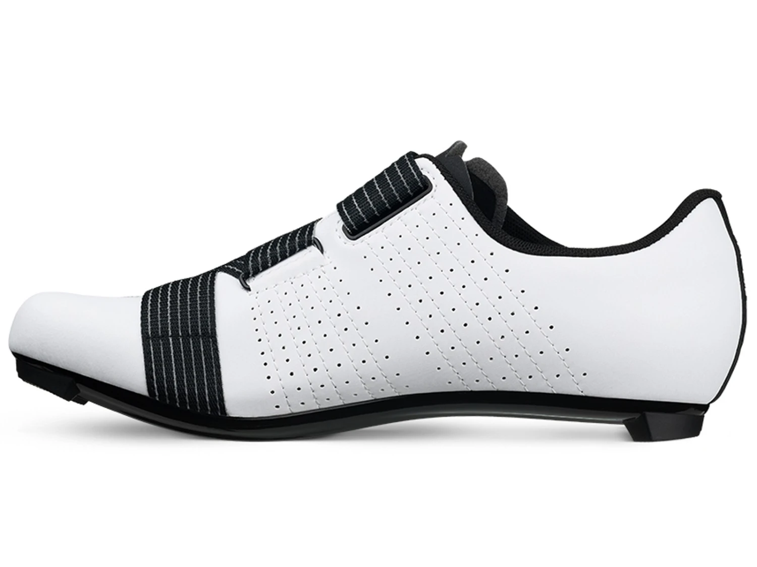 FIZIK Tempo R5 Powerstrap White/black Chaussures Vélo De Route 4 FIZIK Tempo R5 Powerstrap White/black Chaussures Vélo De Route – Image 2