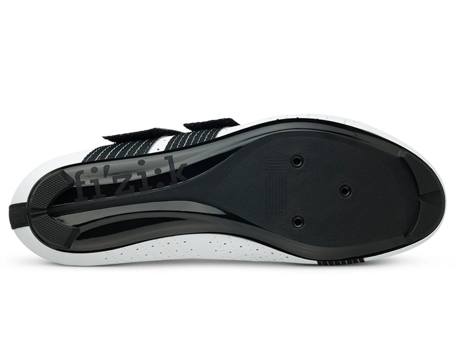 FIZIK Tempo R5 Powerstrap White/black Chaussures Vélo De Route 5 FIZIK Tempo R5 Powerstrap White/black Chaussures Vélo De Route – Image 3