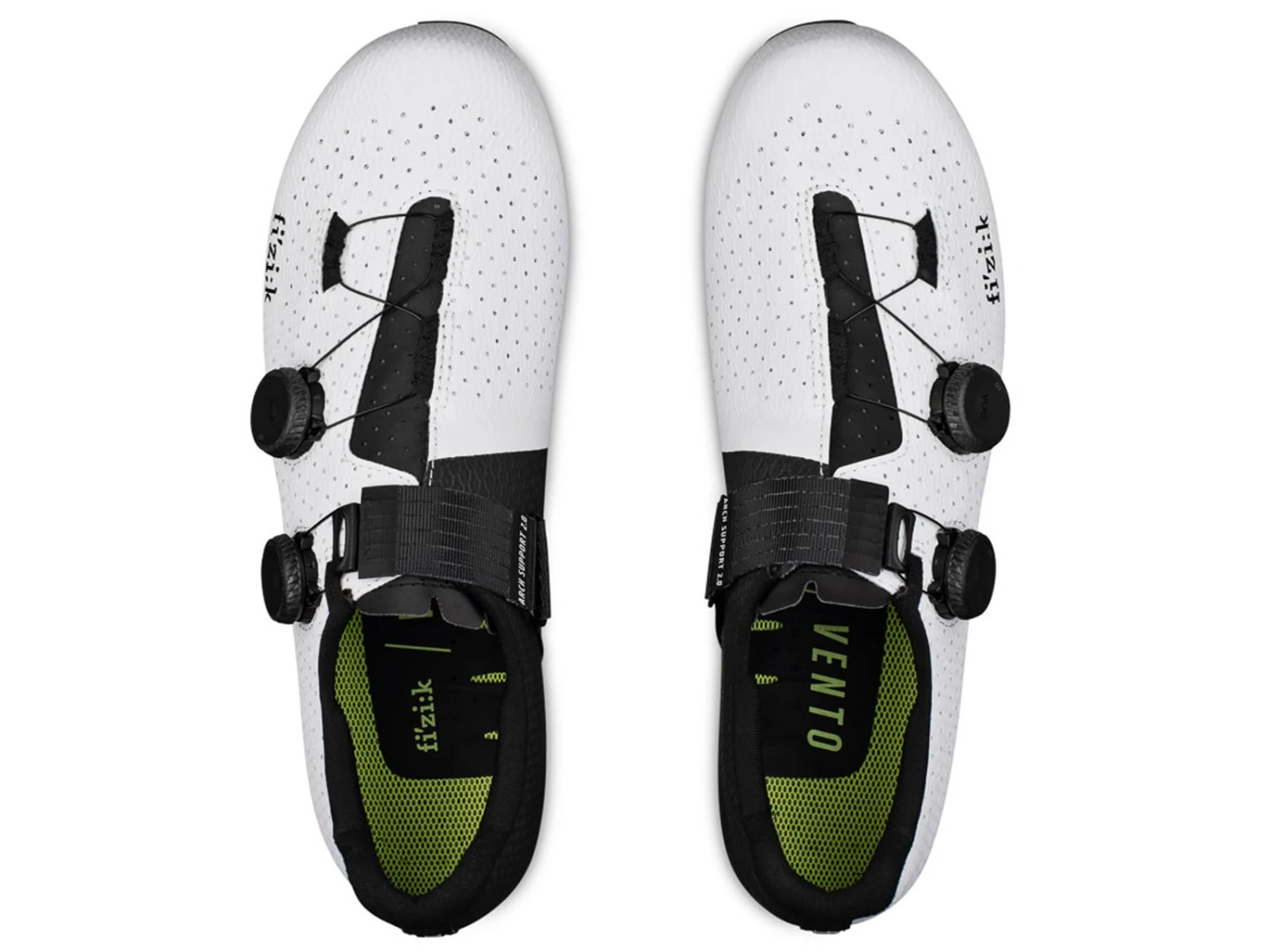 FIZIK Vento Stabilita Carbon Chaussures White / Black 6 FIZIK Vento Stabilita Carbon Chaussures White / Black – Image 4