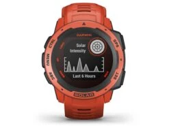 GARMIN Instinct Solar Rouge Feu Standard Edition Montre Connectée GPS -Vélos Série Boutique garmin instinct solar rouge feu standard edition montre connectee gps 3