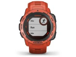 GARMIN Instinct Solar Rouge Feu Standard Edition Montre Connectée GPS -Vélos Série Boutique garmin instinct solar rouge feu standard edition montre connectee gps 4