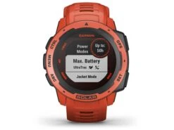 GARMIN Instinct Solar Rouge Feu Standard Edition Montre Connectée GPS -Vélos Série Boutique garmin instinct solar rouge feu standard edition montre connectee gps 5