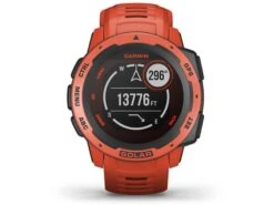 GARMIN Instinct Solar Rouge Feu Standard Edition Montre Connectée GPS -Vélos Série Boutique garmin instinct solar rouge feu standard edition montre connectee gps 6