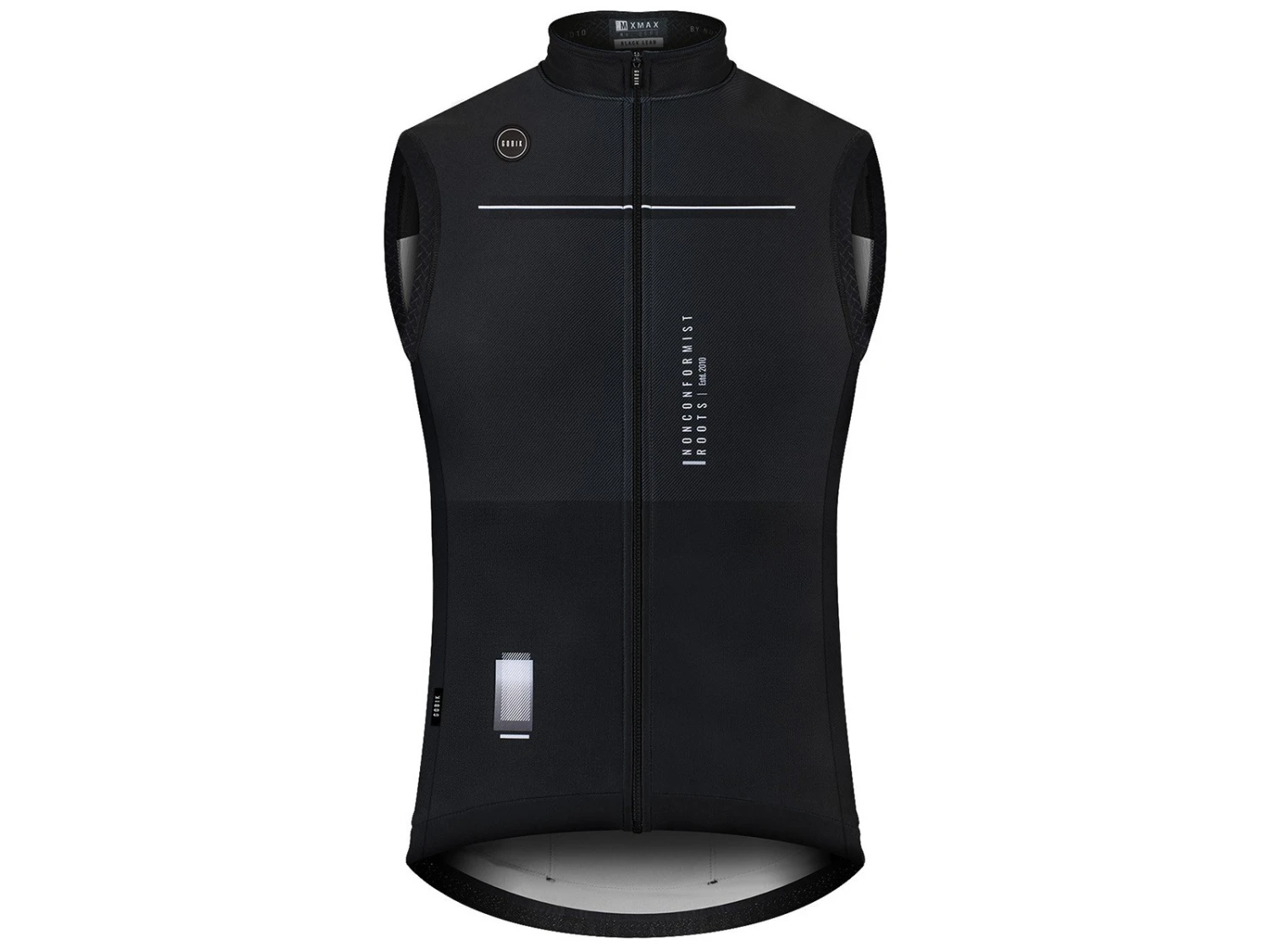 GOBIK Gilet Thermique Unisexe Xmax Black Lead - 2022 3 GOBIK Gilet Thermique Unisexe Xmax Black Lead - 2022