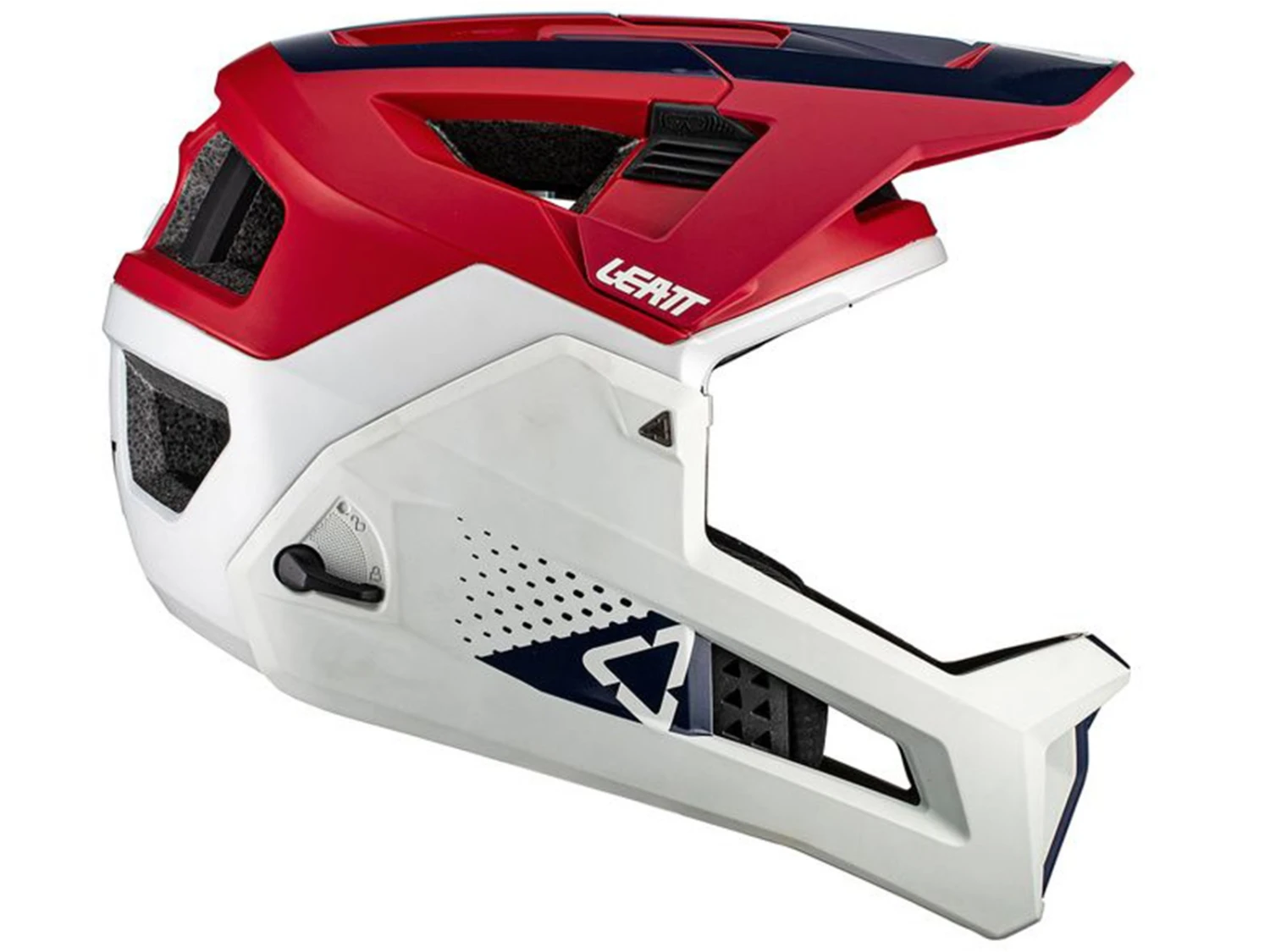 LEATT Casque Intégral MTB 4.0 ENDURO Rouge 6 LEATT Casque Intégral MTB 4.0 ENDURO Rouge – Image 4