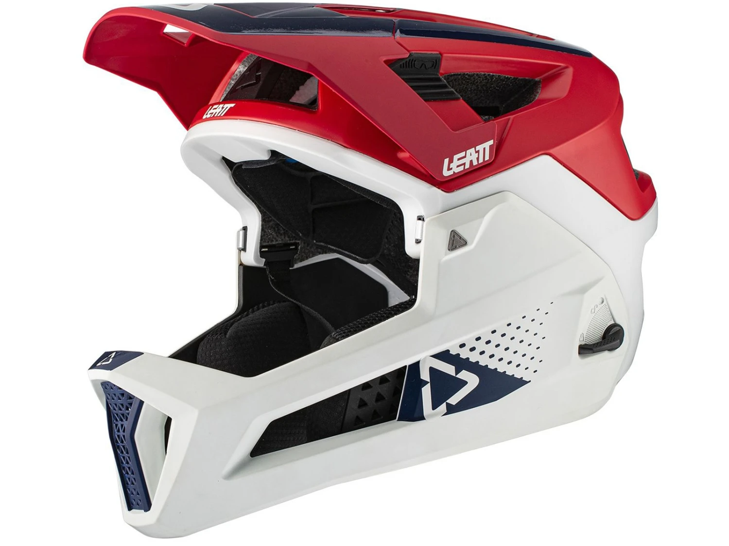 LEATT Casque Intégral MTB 4.0 ENDURO Rouge 3 LEATT Casque Intégral MTB 4.0 ENDURO Rouge