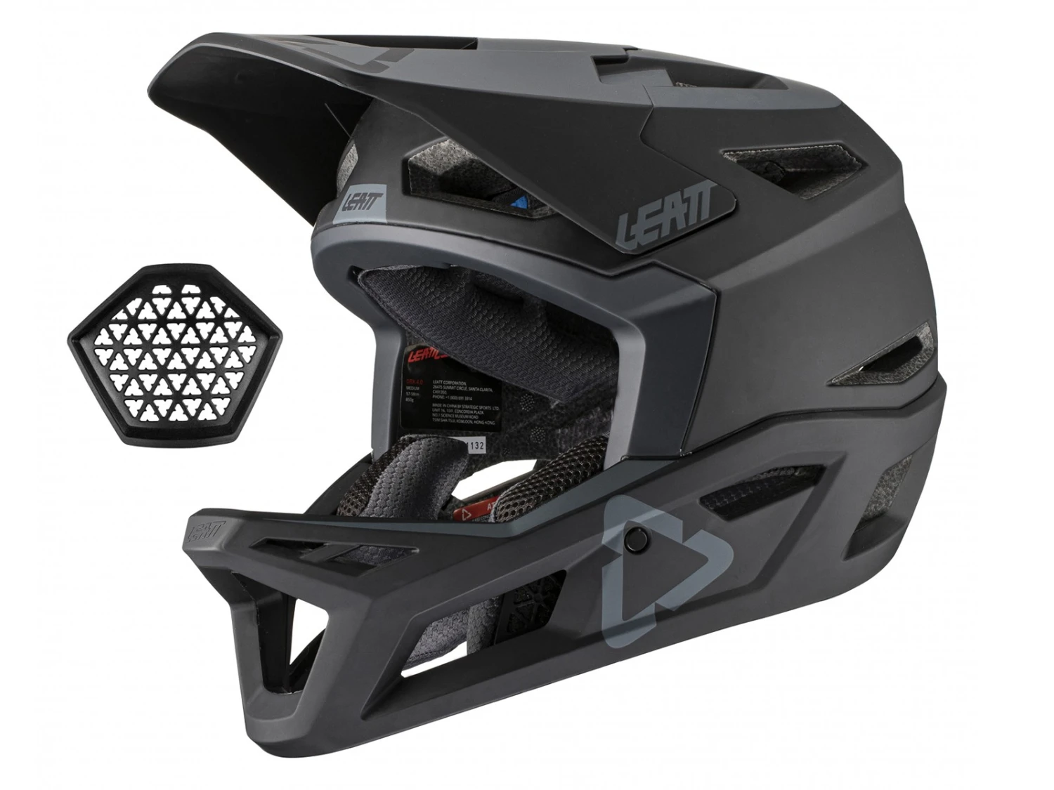 LEATT Casque Intégral MTB 4.0 Noir 7 LEATT Casque Intégral MTB 4.0 Noir – Image 5