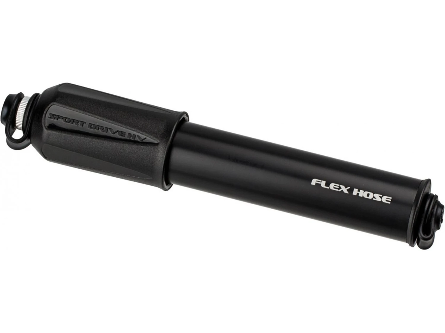 LEZYNE Sport Drive HV Pompe à Main Noire + Support Cadre Vélo 4 LEZYNE Sport Drive HV Pompe à Main Noire + Support Cadre Vélo – Image 2