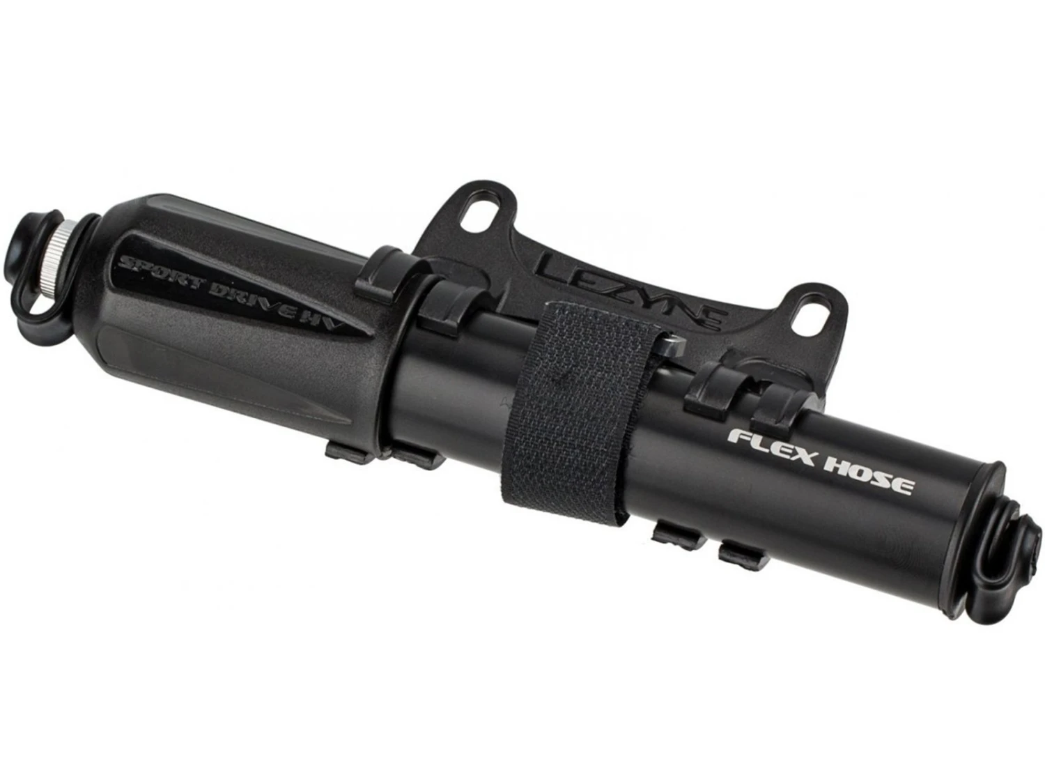 LEZYNE Sport Drive HV Pompe à Main Noire + Support Cadre Vélo 3 LEZYNE Sport Drive HV Pompe à Main Noire + Support Cadre Vélo