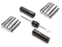 Lezyne LIGHT Kit Réparation Tubeless Alu (10x Mèches 3,5 + Outils)